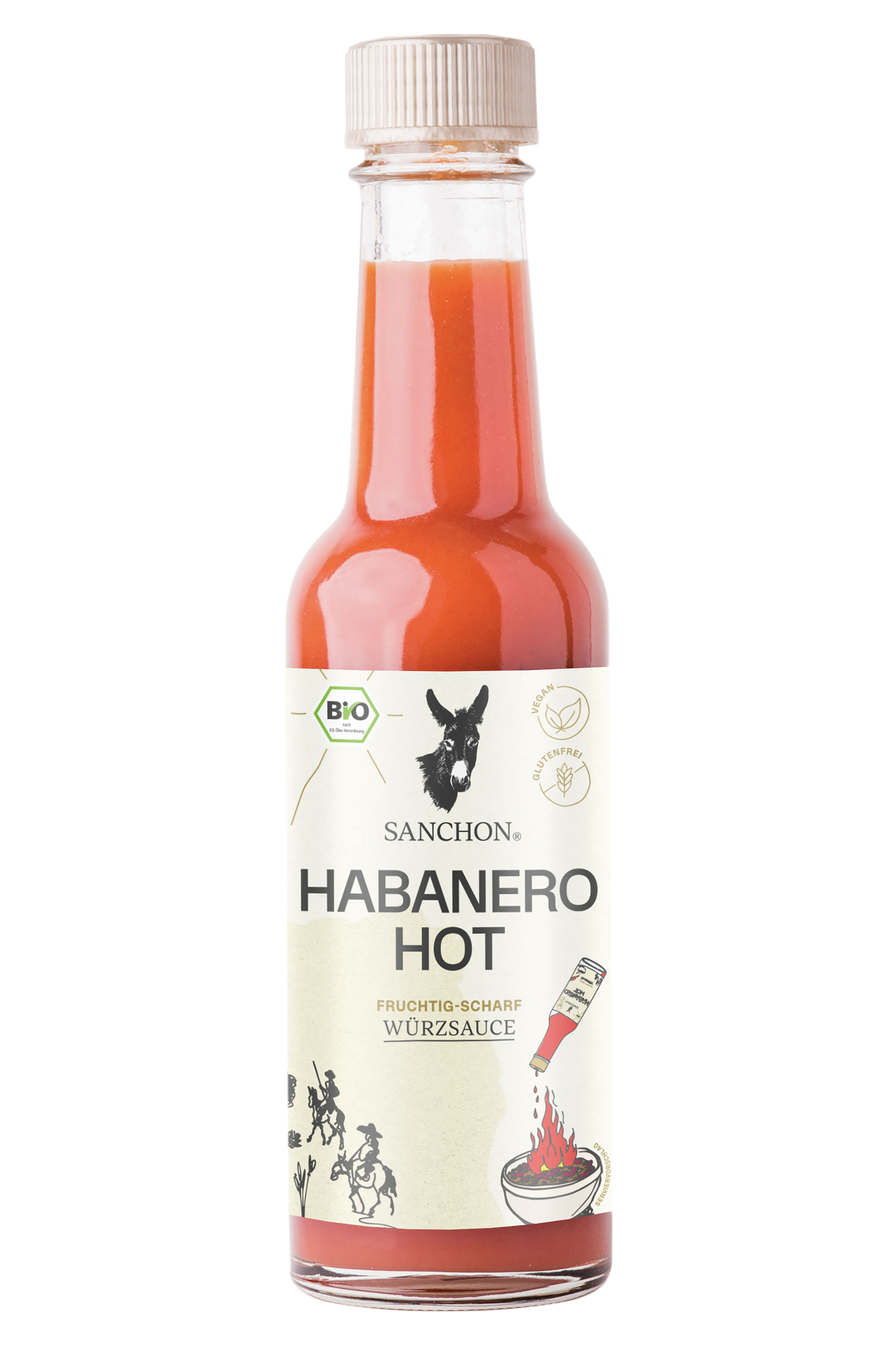 Sanchon Würzsauce Habanero Hot 140ml