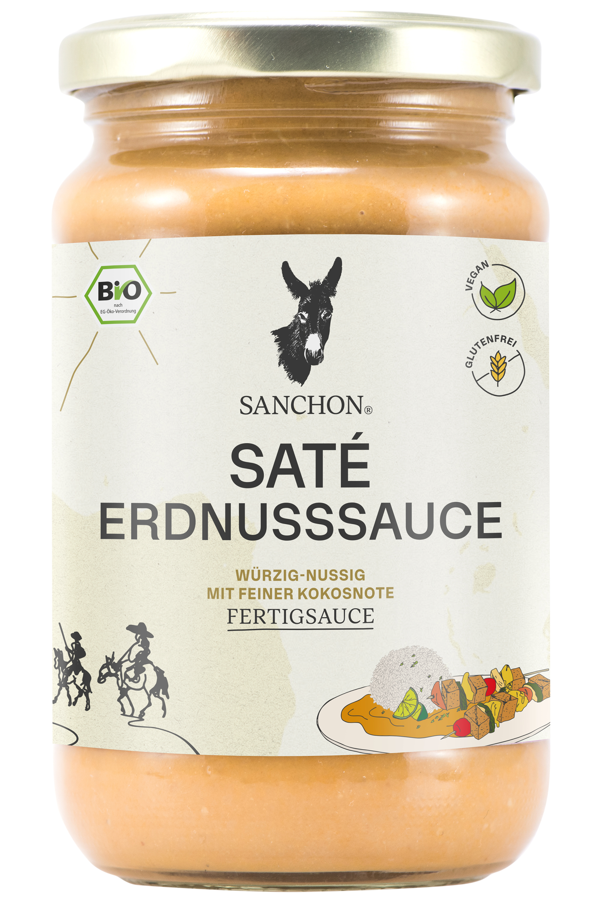 Sanchon Erdnusssauce Saté 320ml