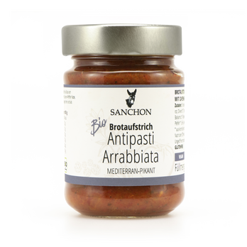 Sanchon Brotaufstrich Antipasti Arrabbiata 190g