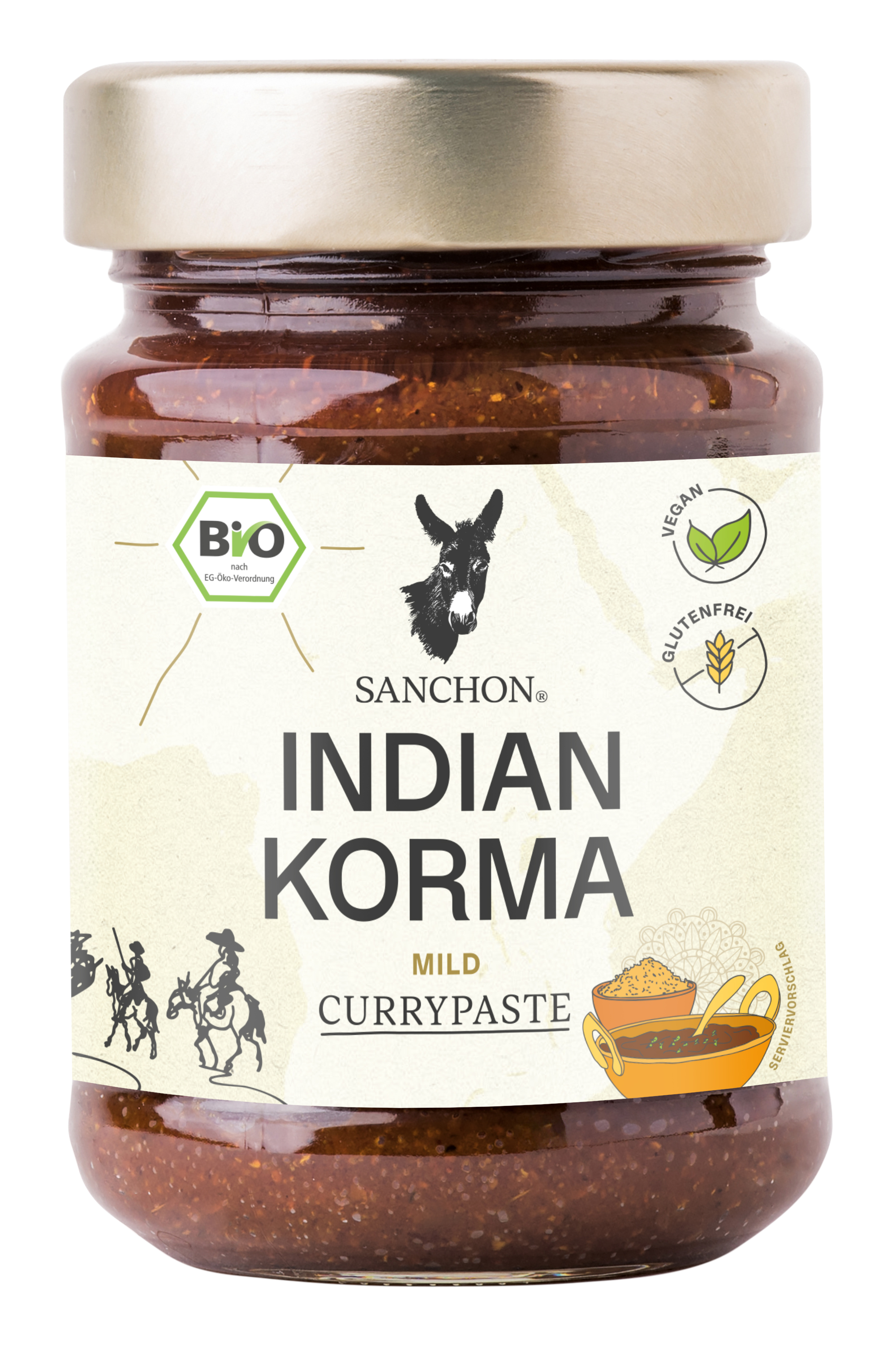 Sanchon Currypaste Indian Korma 190g