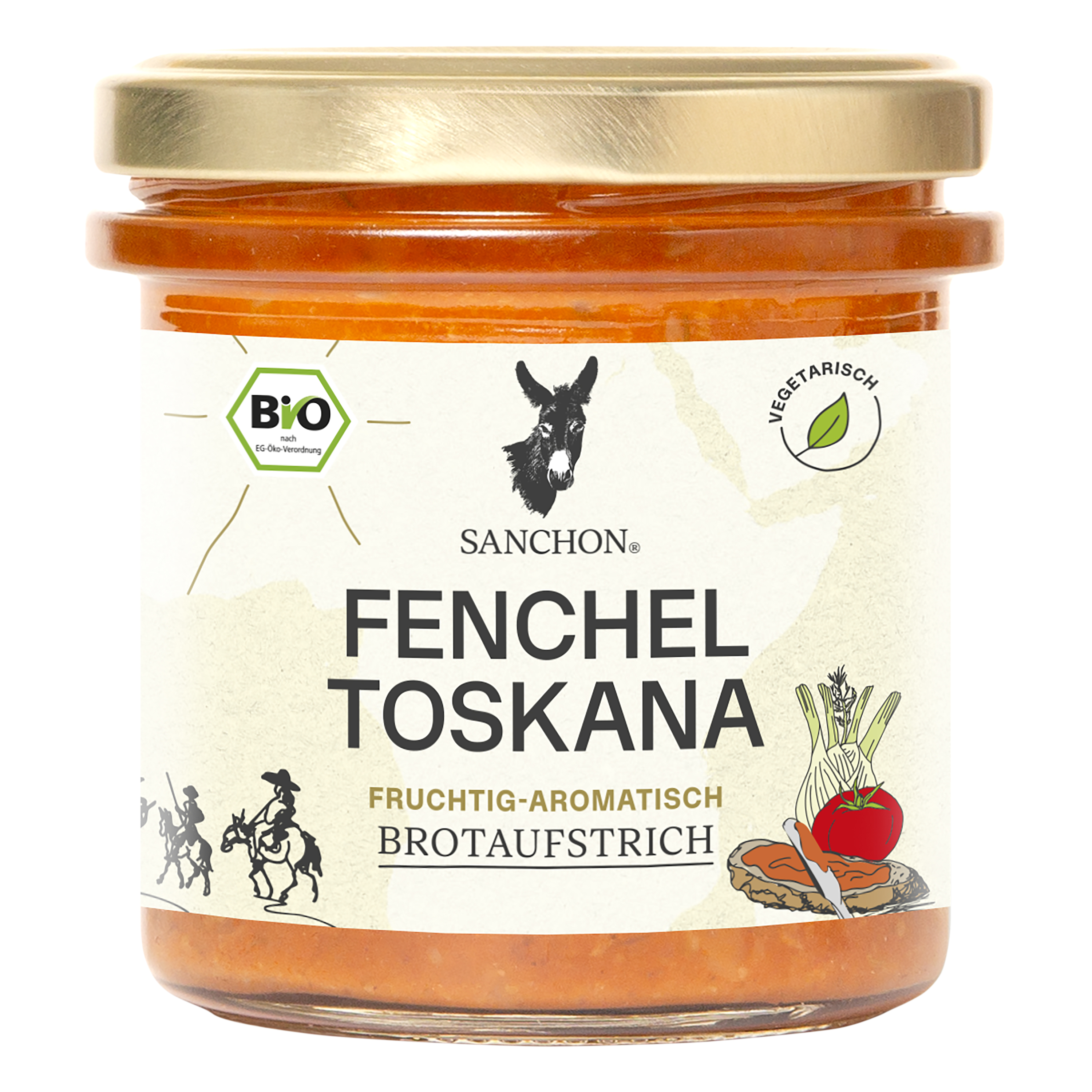 Sanchon Brotaufstrich Fenchel Toskana 150g