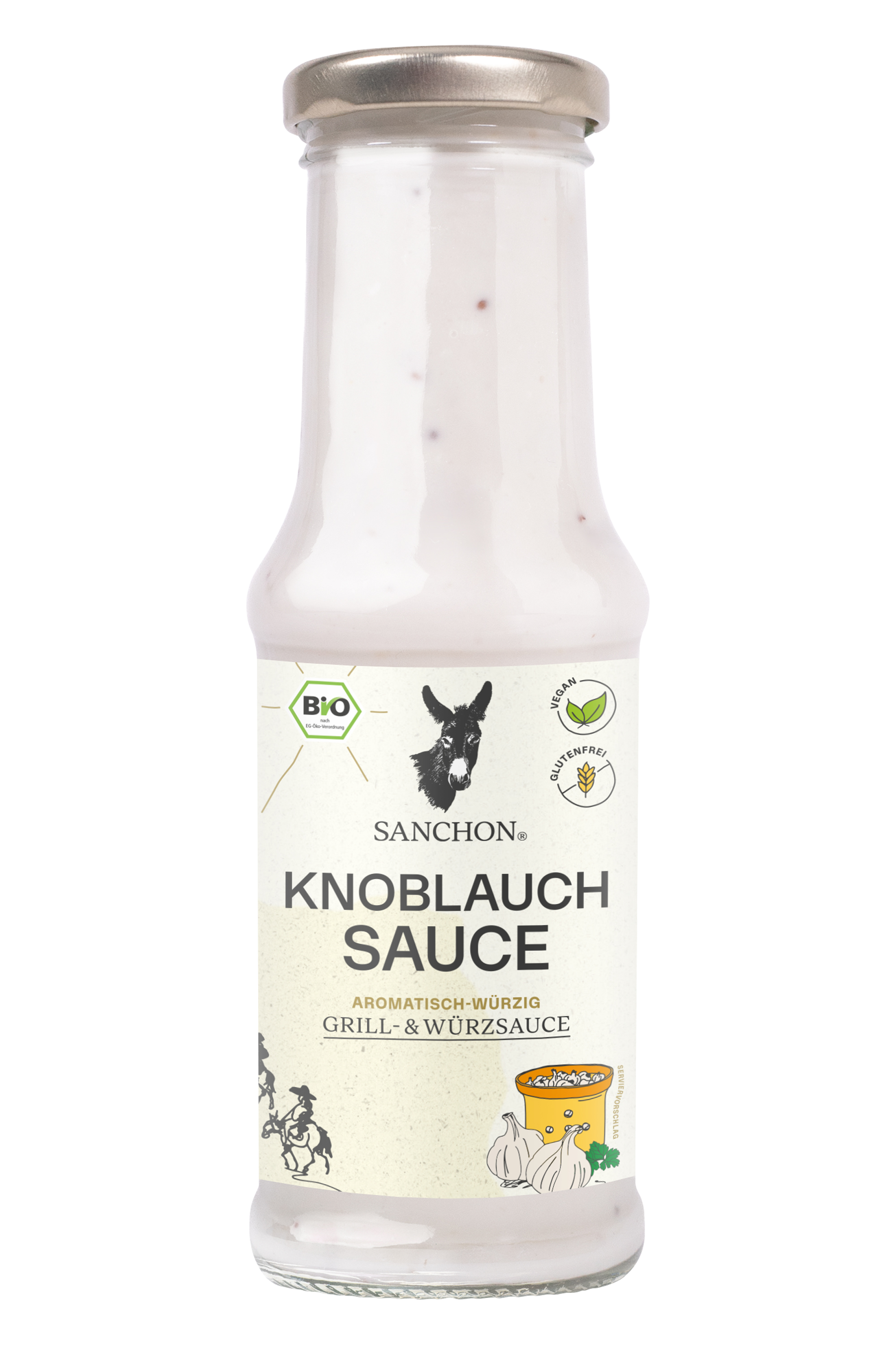 Sanchon Knoblauchsauce 210ml