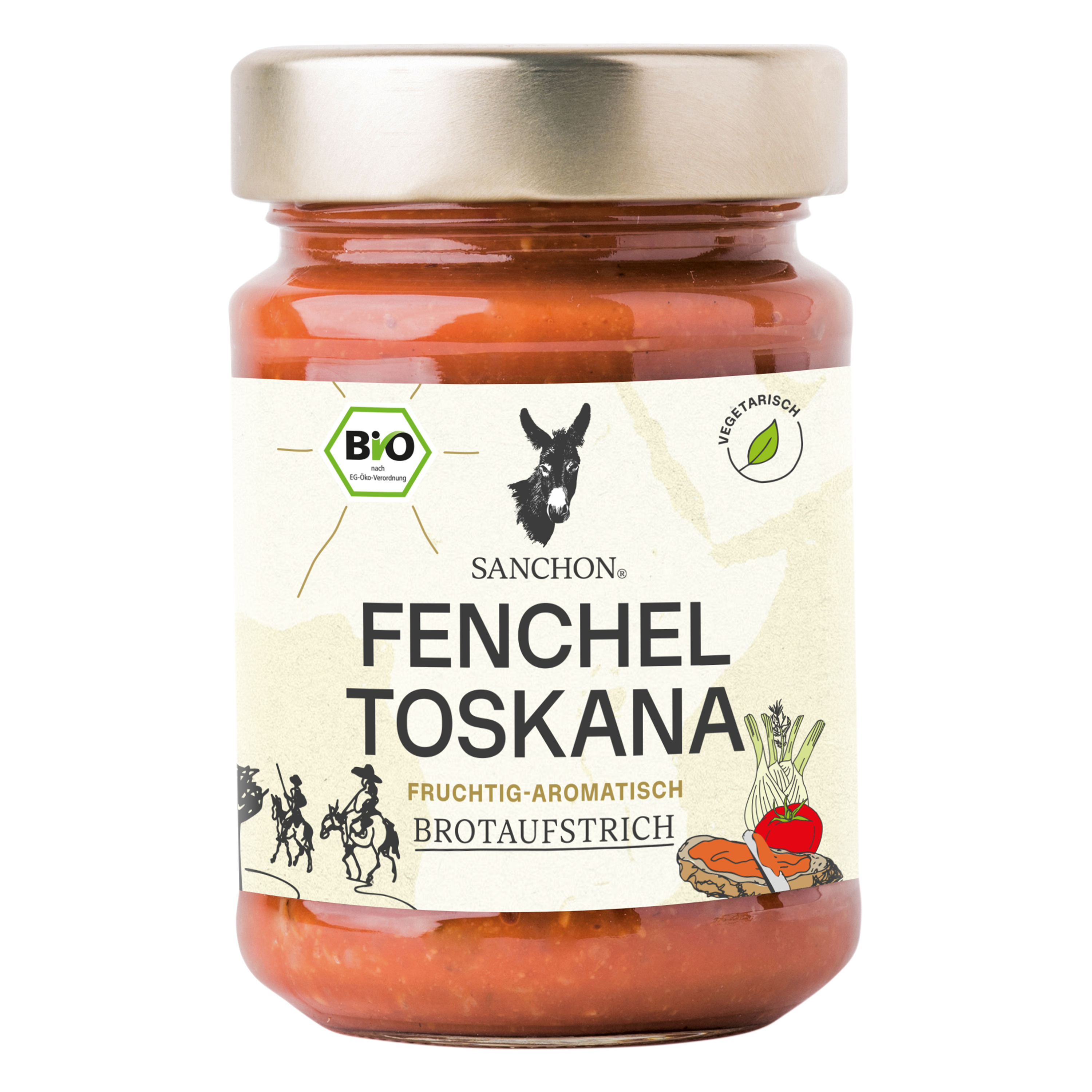 Sanchon Brotaufstrich Fenchel Toskana 190g