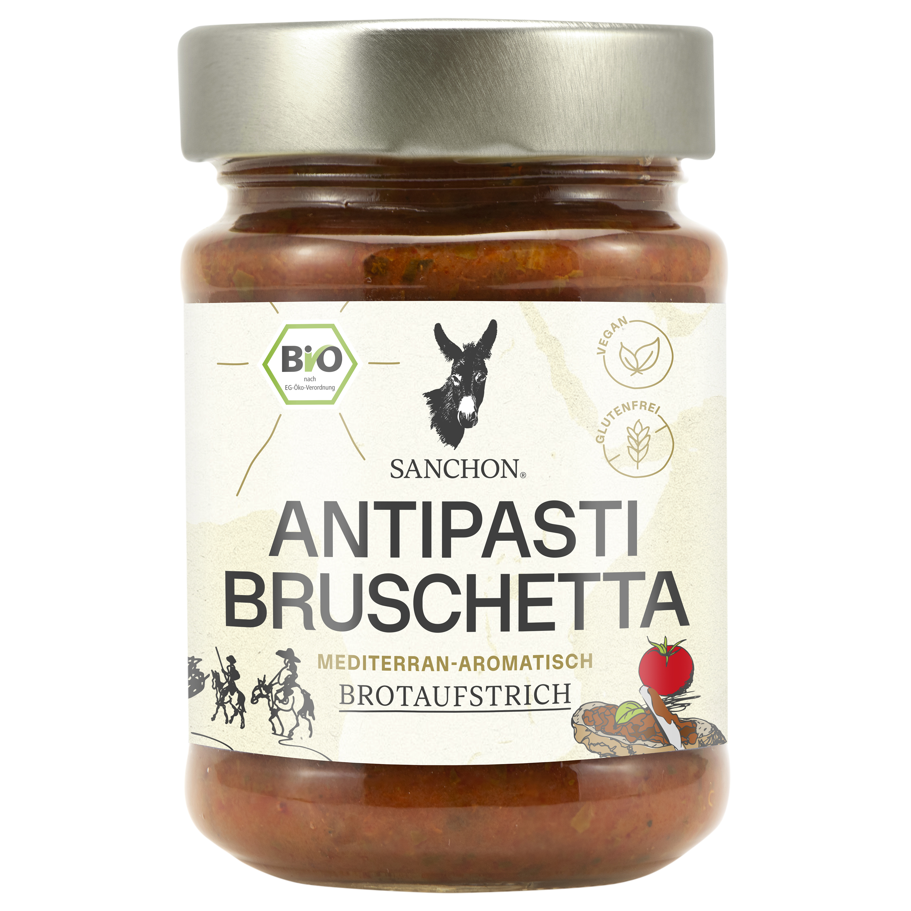 Sanchon Brotaufstrich Antipasti Bruschetta 190g