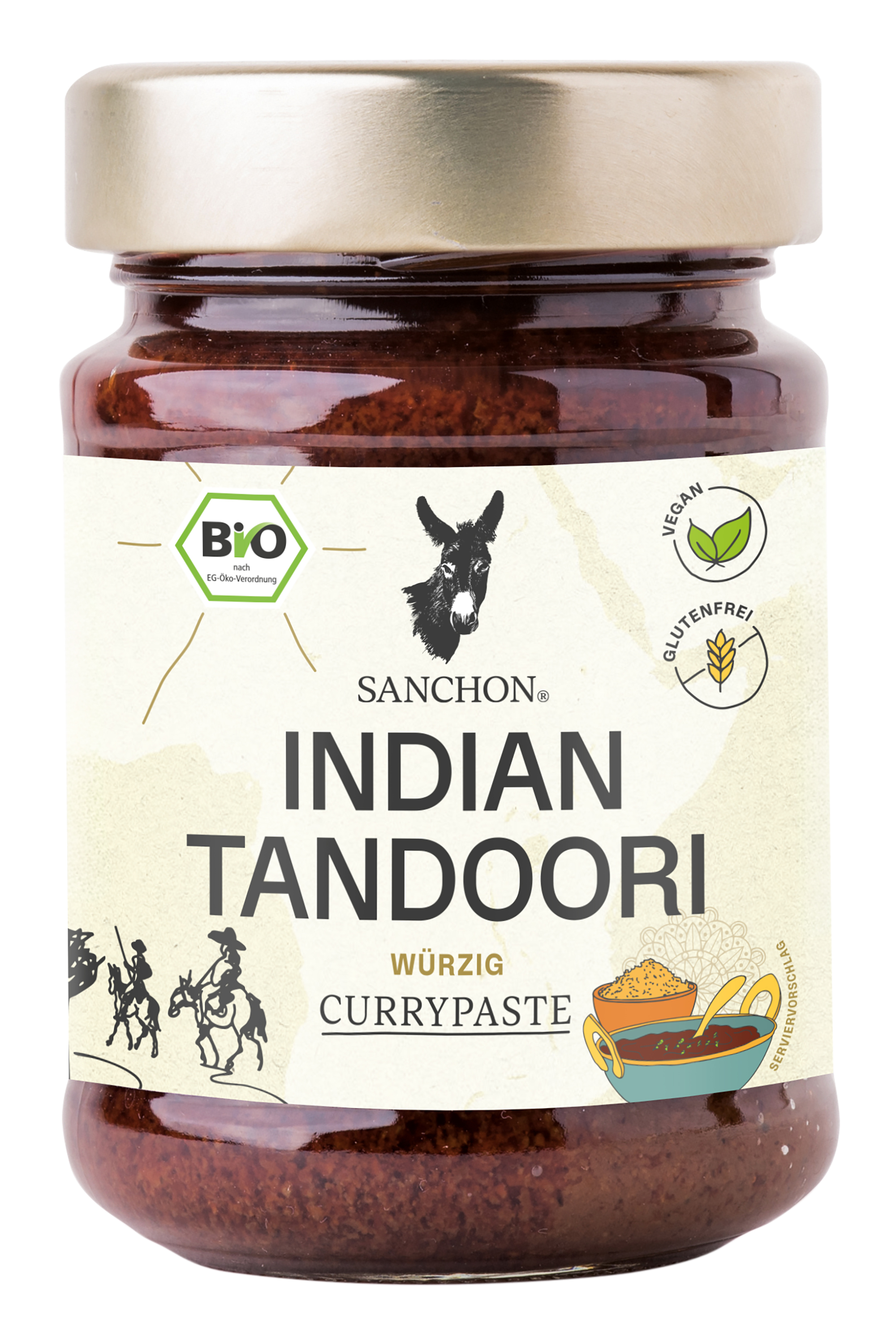 Sanchon Currypaste Tandoori 190g
